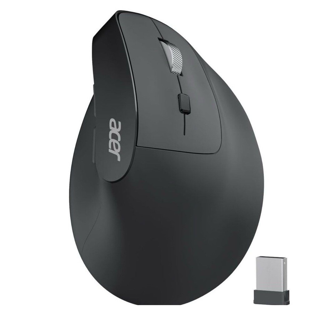 Acer Ergonomic Mouse Wireless, Adjustable DPI Vertical Mouse 1000/1200/1600